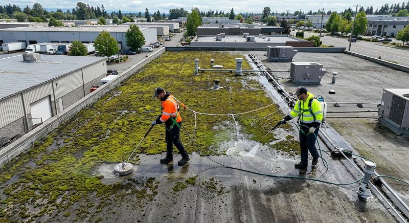 Church Roof Moss Removal Service