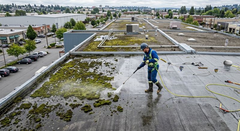 Church Roof Moss Removal